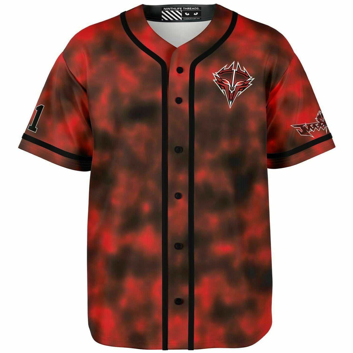 JVGGERNAUT Rave Jersey - Red Clouds